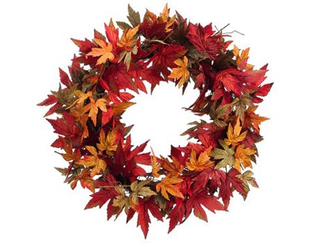 Maple Leaf Wreath