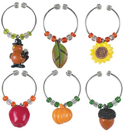 Wine Charms-Be Thankful