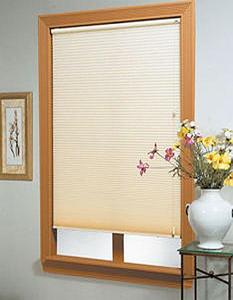 custom cut shades and mini blinds sold in store