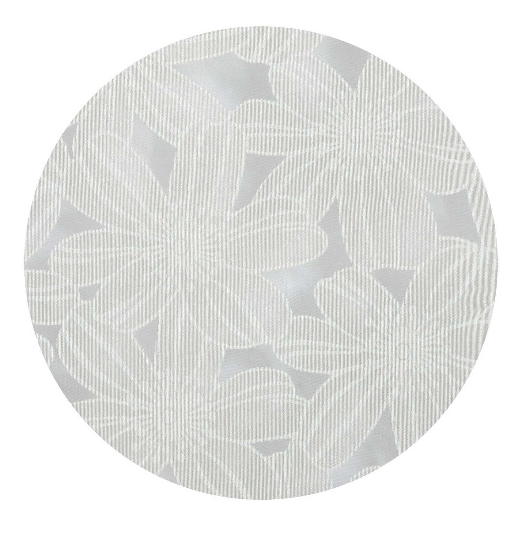 Flower Burst Grommet Panel - 054x084 Linen C45834- Marburn Curtains