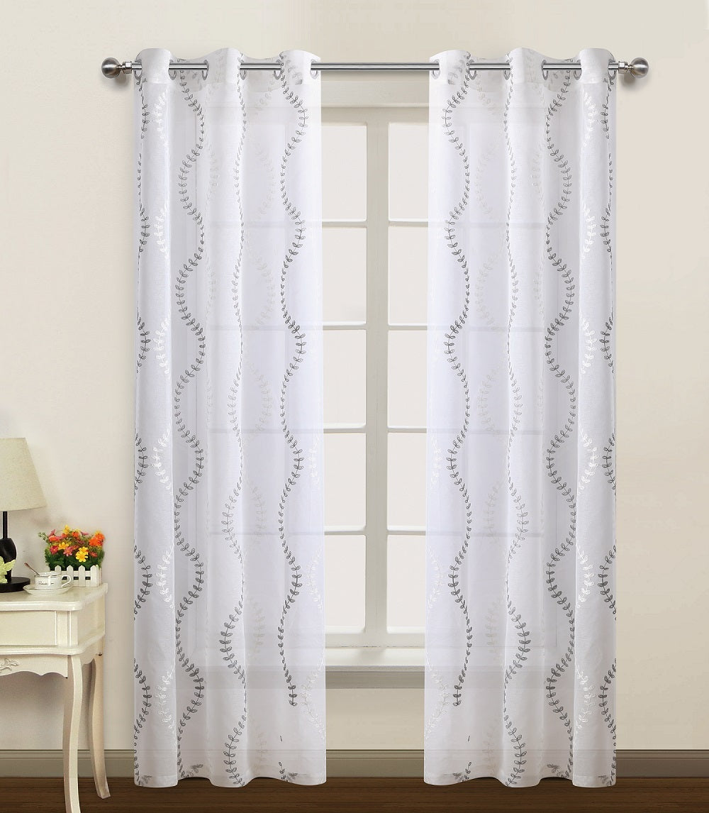 Fern Grommet Panel PAIR - - Marburn Curtains
