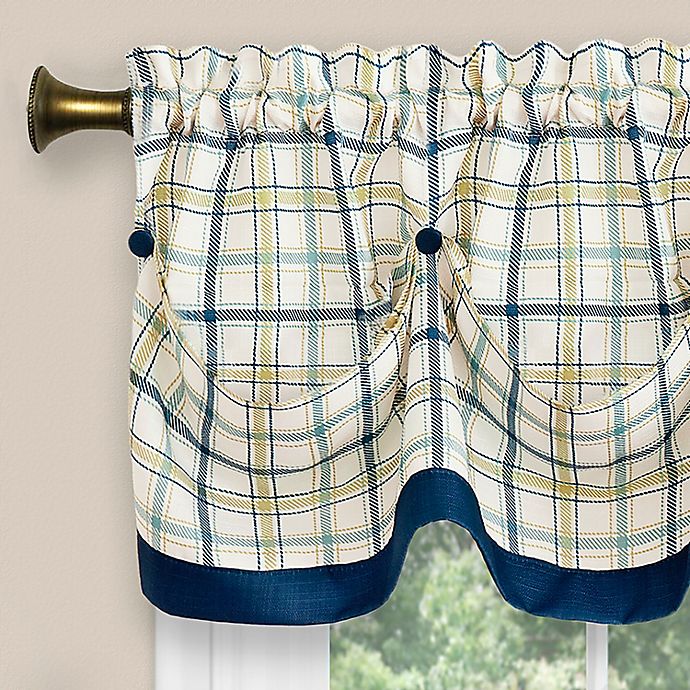 Tattersall Tier & Tucked Valance Set - - Marburn Curtains