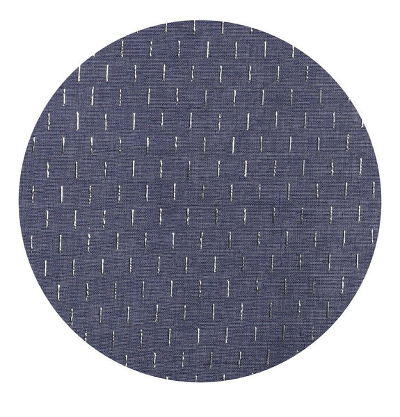 Skyline Sheer Grommet Panel Sheer - 054x084 Navy C45324- Marburn Curtains