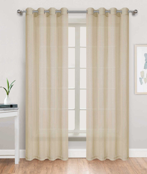 Skyline Sheer Grommet Panel Sheer - - Marburn Curtains