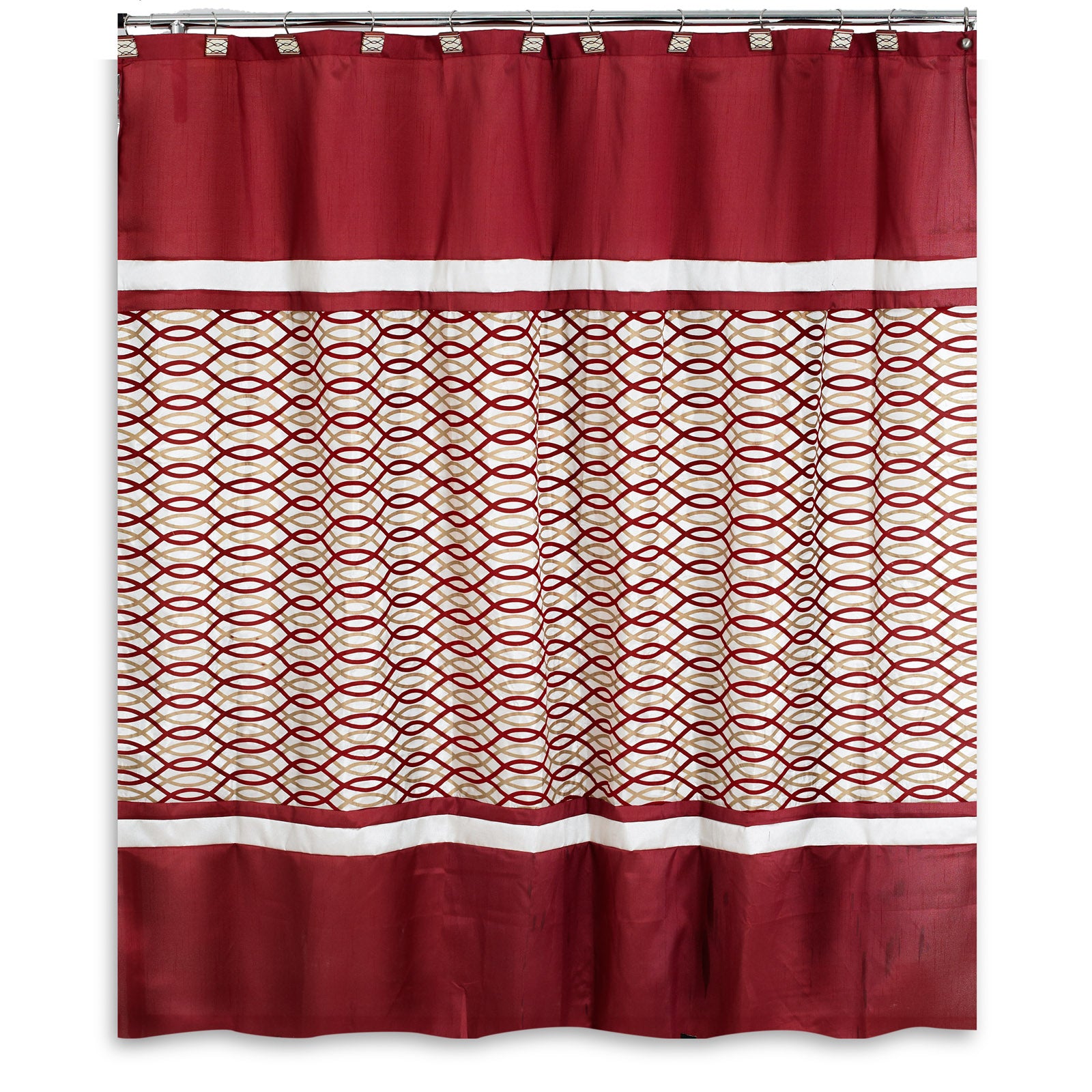 Harmony Fabric Shower Curtain - - Marburn Curtains