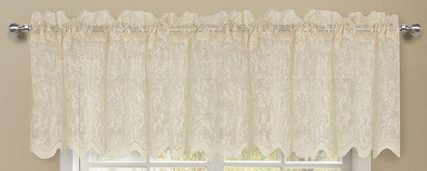 Mirage Rod Pocket Valance - 056x014   Beige C43941- Marburn Curtains