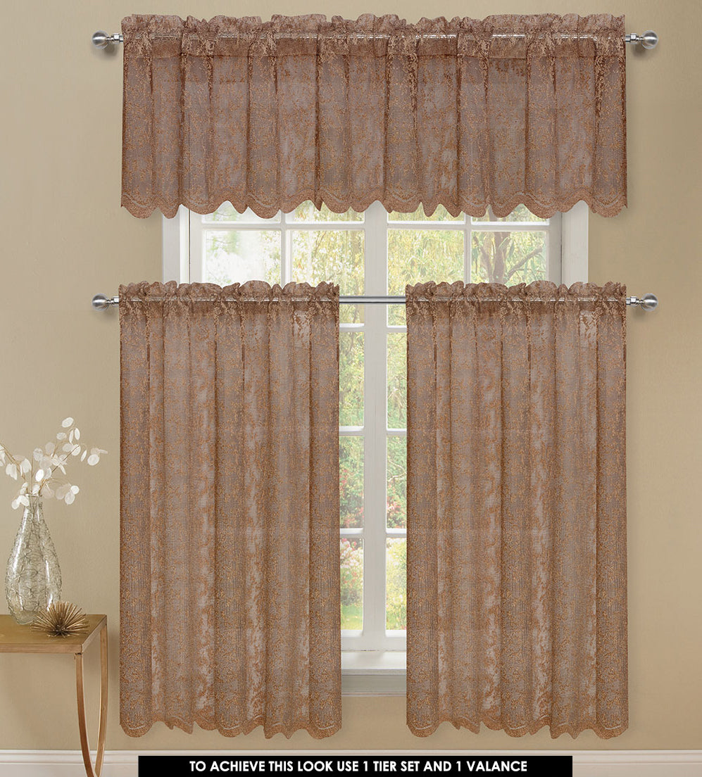 Mirage Rod Pocket Tier - - Marburn Curtains
