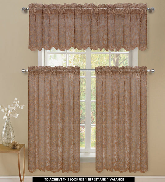 Mirage Rod Pocket Tier - - Marburn Curtains