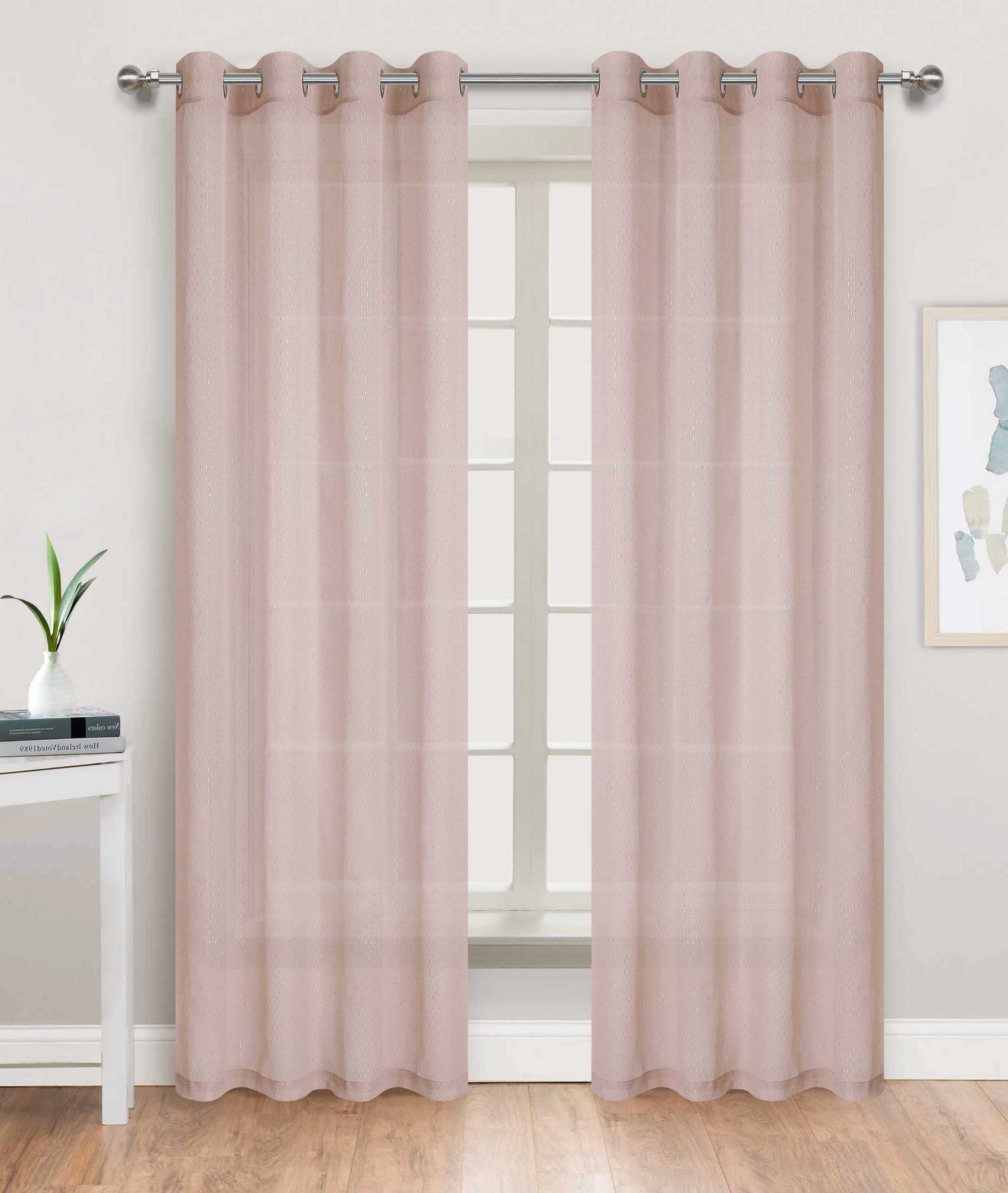 Skyline Sheer Grommet Panel Sheer - - Marburn Curtains