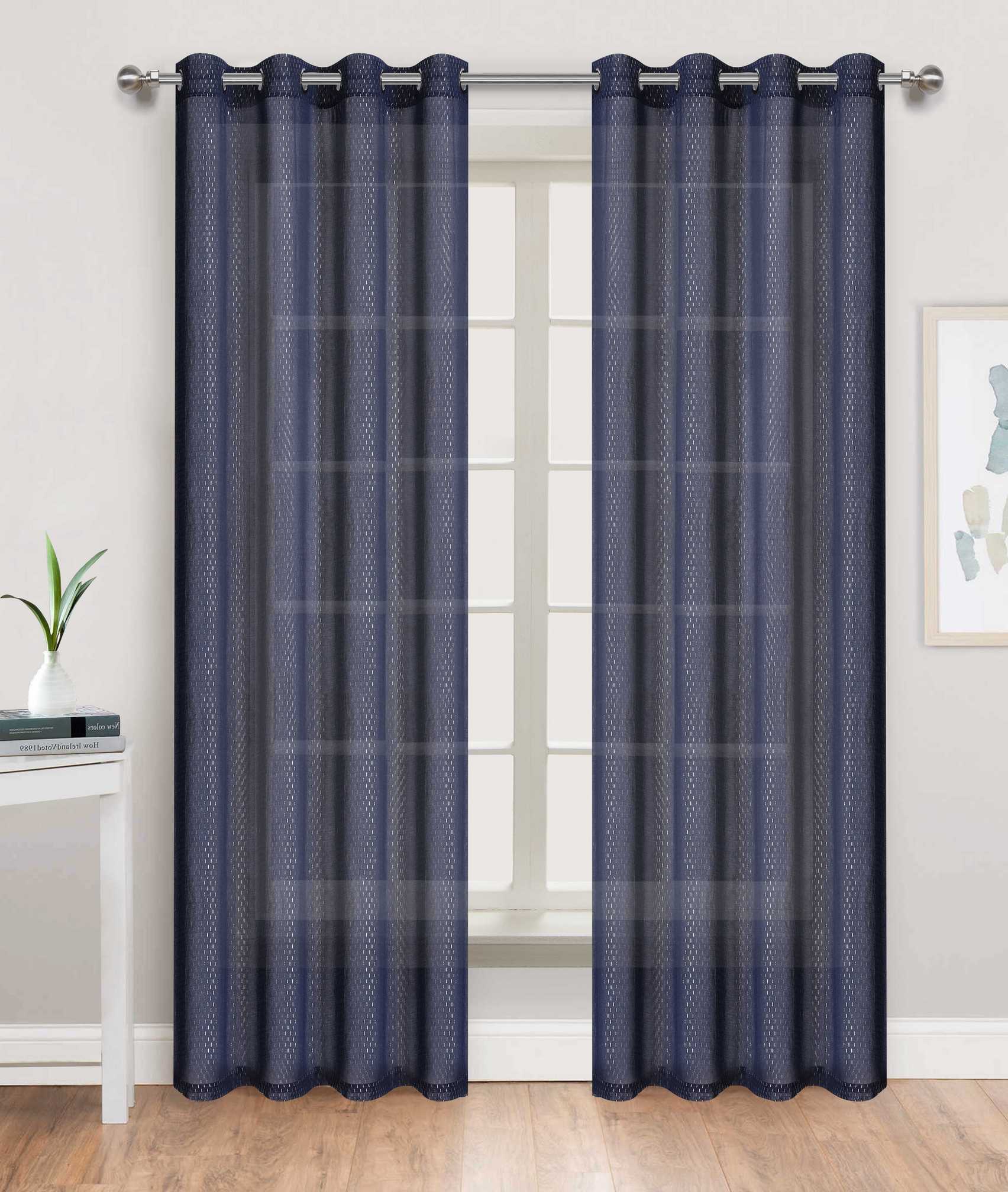 Skyline Sheer Grommet Panel Sheer - - Marburn Curtains