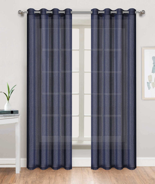 Skyline Sheer Grommet Panel Sheer - - Marburn Curtains