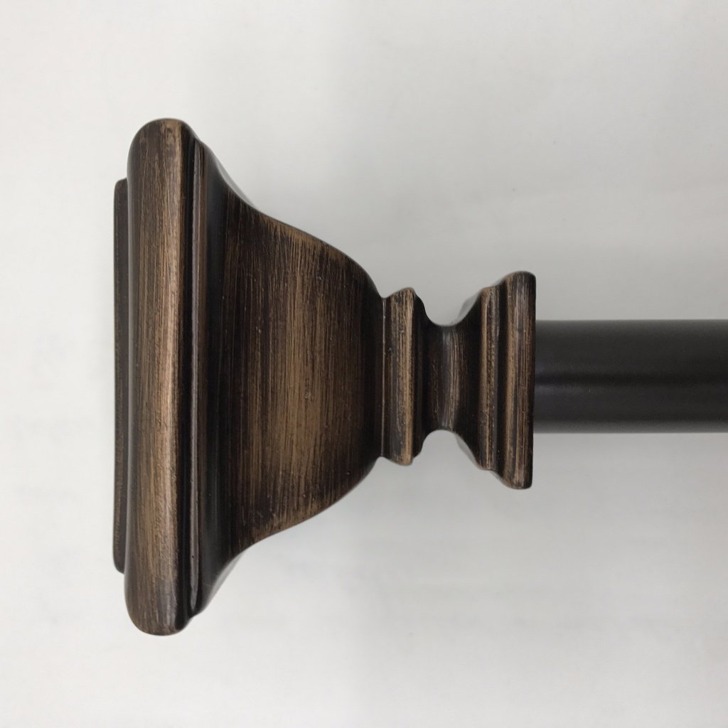 Cortello 3/4" Decorative Curtain Rod Set