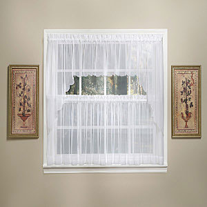Emelia Sheer Rod Pocket Tier - - Marburn Curtains