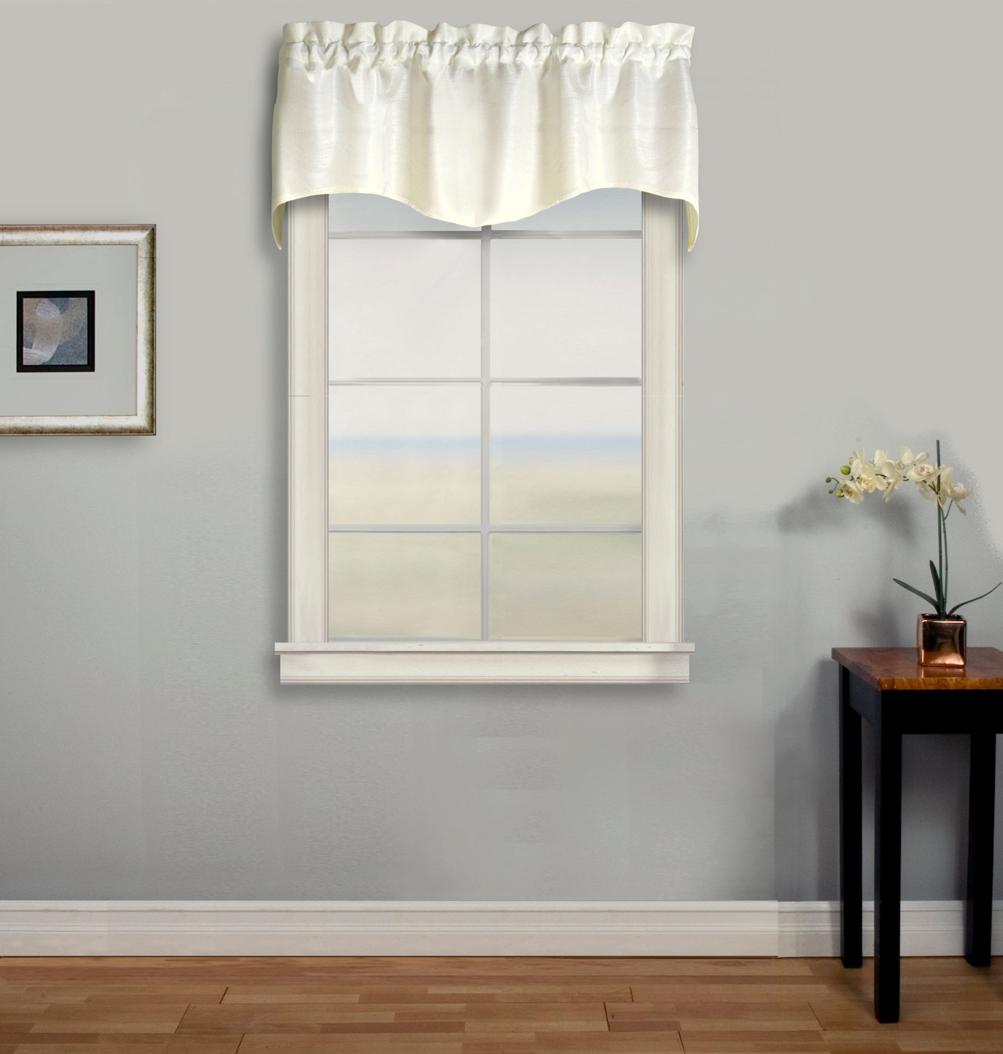 Florence M Valance - 054x017   White  C44625- Marburn Curtains