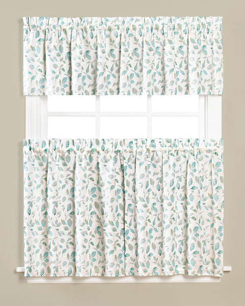 Gentle Wind Rod Pocket Tier - Multi 55x 24 c42454- Marburn Curtains
