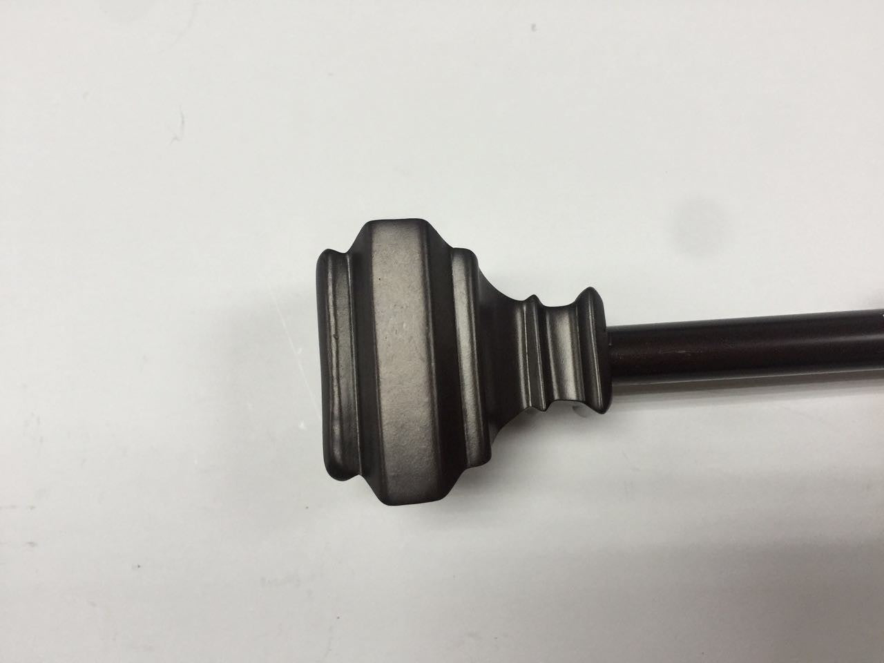 Giverney 1/2" Decorative Curtain Rod Set - 048-086 Oil Rubbed Bronze C40317- Marburn Curtains