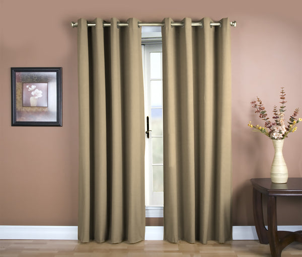 Glasgow Grommet Panel - 056x084 Harvest C27924- Marburn Curtains