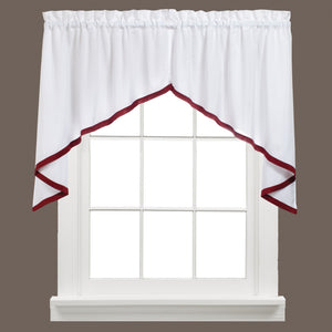 Kate Rod Pocket Swag Berry - - Marburn Curtains