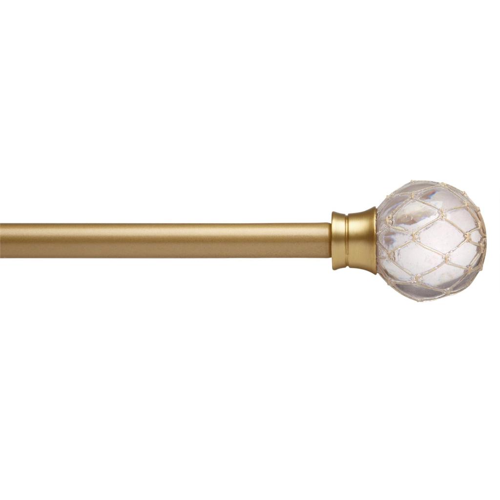Bombay Net Decorative Window Rod Sets