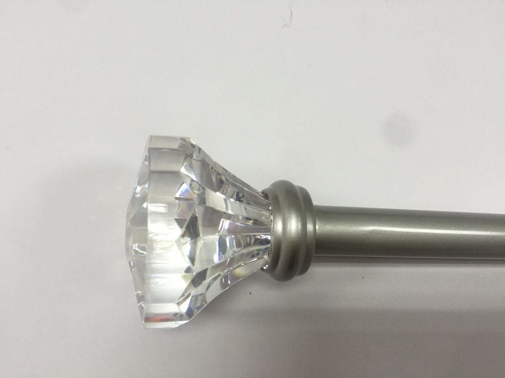 Studio Decorative Curtain Rod Set 5/8"
