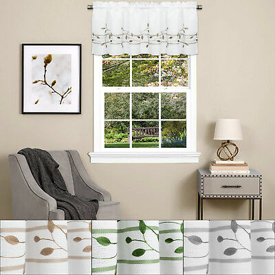 Trellis Rod Pocket Valance Toast - - Marburn Curtains