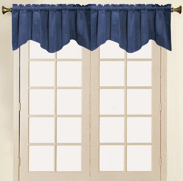 Vera Cruz Velvet Rod Pocket Valance - - Marburn Curtains