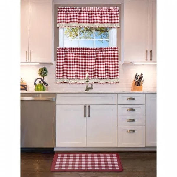 Buffalo Check Anti Fatigue Kitchen Rug