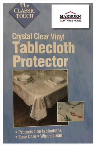 Crystal Clear Vinyl Table Protector