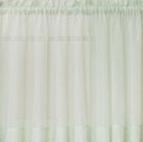 Emelia Sheer Rod Pocket Tier - 060x024 Sage C31342- Marburn Curtains