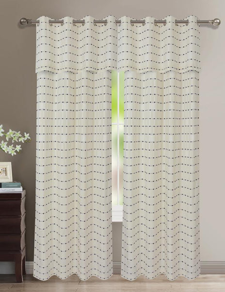 Hollywood Grommet Panel/Valance - Panel 054x063 Navy C41680- Marburn Curtains