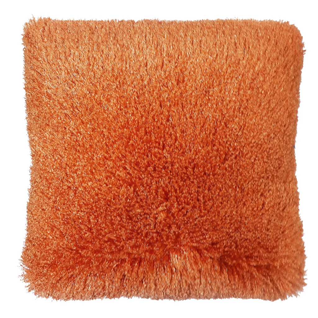 Llama Shaggy Toss Pillow