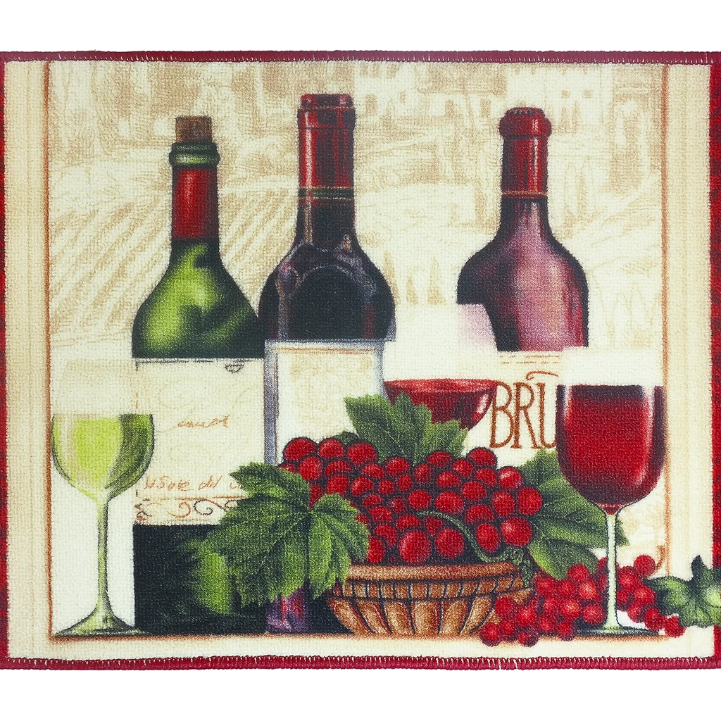 Wine Kitchen Rug 18"x 30"